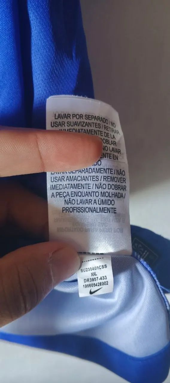 Camisa brasil 2023 natureza GG original da época nova  - Foto 3