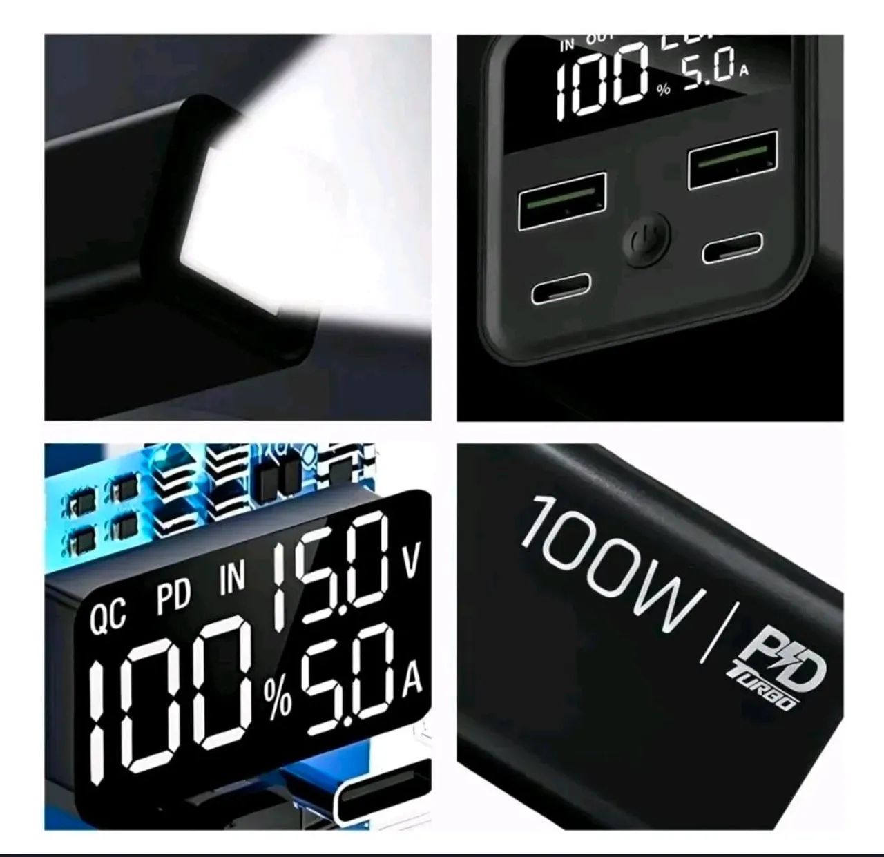 Power bank Peining 20 .000 mah 100W - Foto 3