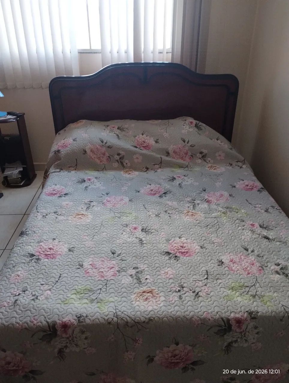 Cama de  casal com colchão  - Foto 4