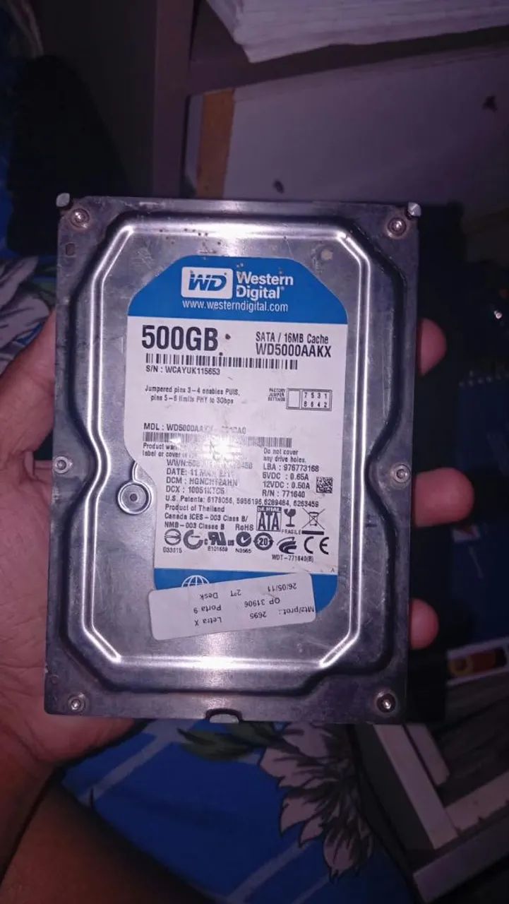 Vendo HD sata !!