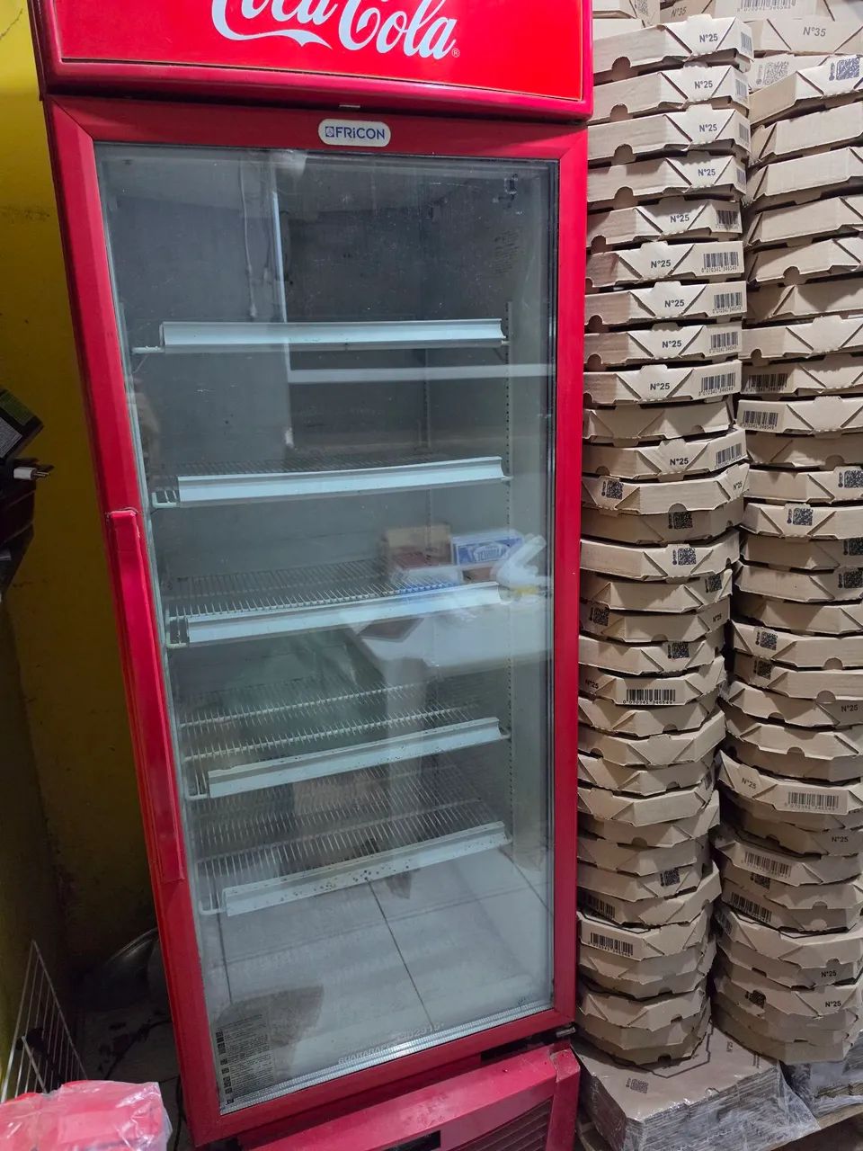 Freezer vertical 428L