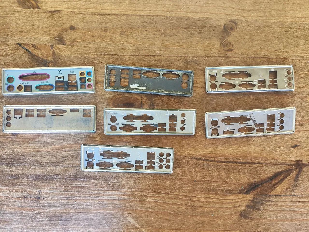 LOTE COM 7 ESPELHOS PARA PLACA-MÃE