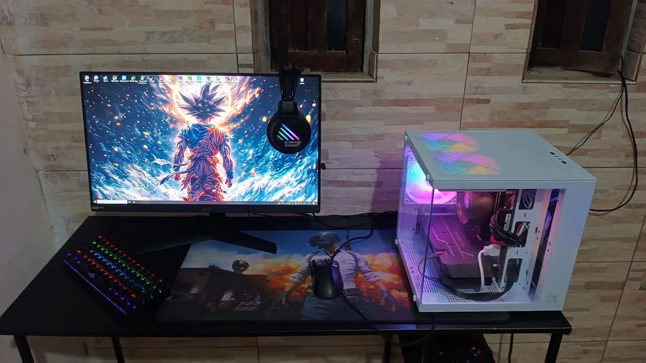 PC GAMER COMPLETO MAIS MESA E PERIFÉRICOS 