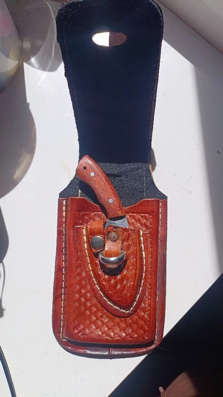 Capa para celular com porta faca  - Foto 3