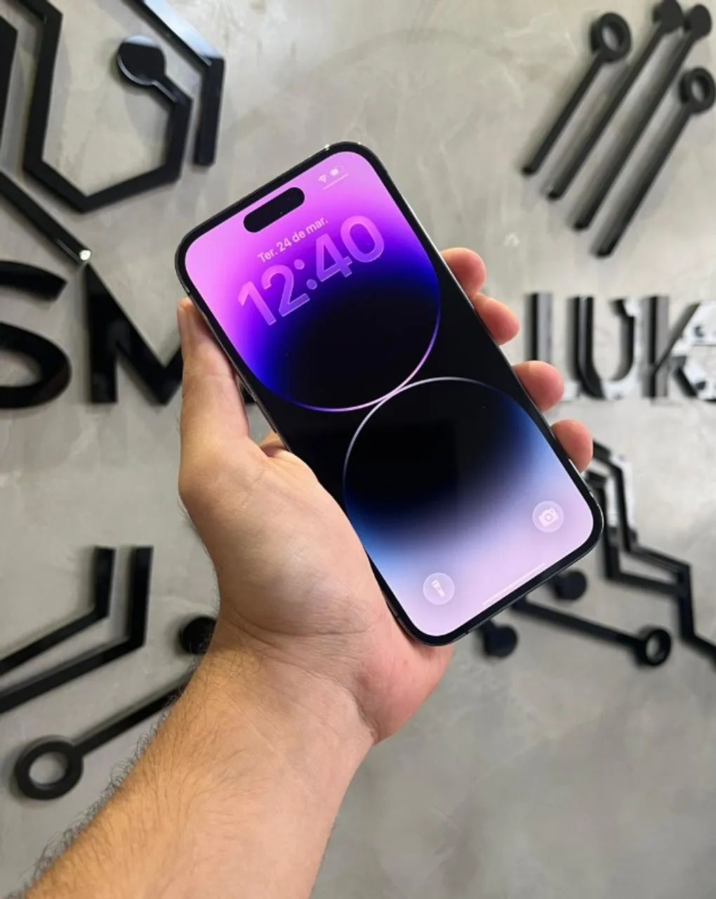 iPhone 14 Pro Roxo 256GB (Nota e 3 meses de garantia) - Foto 2