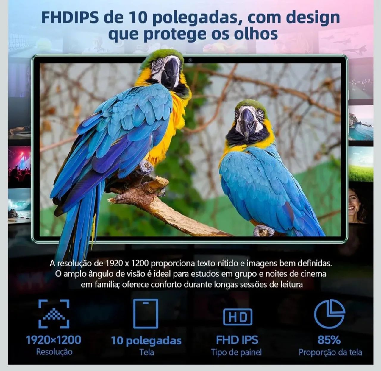 Tablet novo e completo na caixa - Foto 5