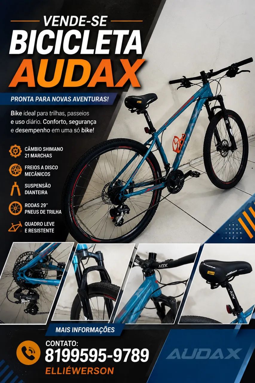 Bike Audax Semi Nova 