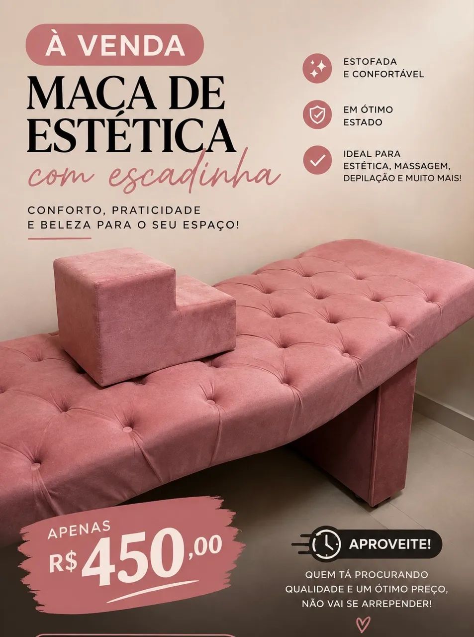 Maca de estética 