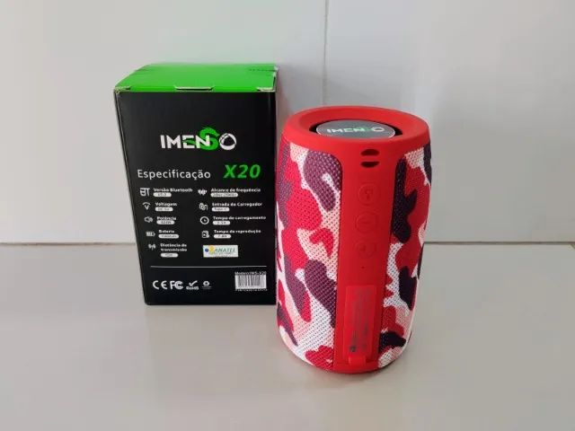 Caixa de Som Bluetooth Imenso X20 Original - Foto 5