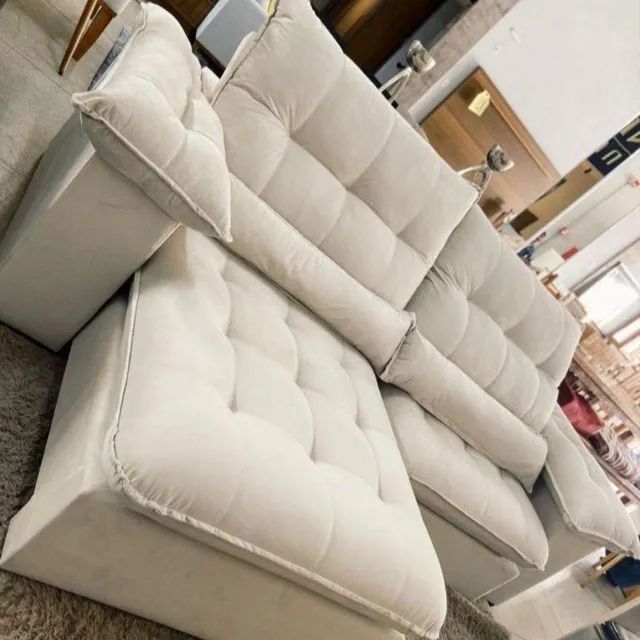Sofás Retrátil e Reclinável Três Lugares D45 2.00M Aurora (Entrega Grátis!) - Foto 3
