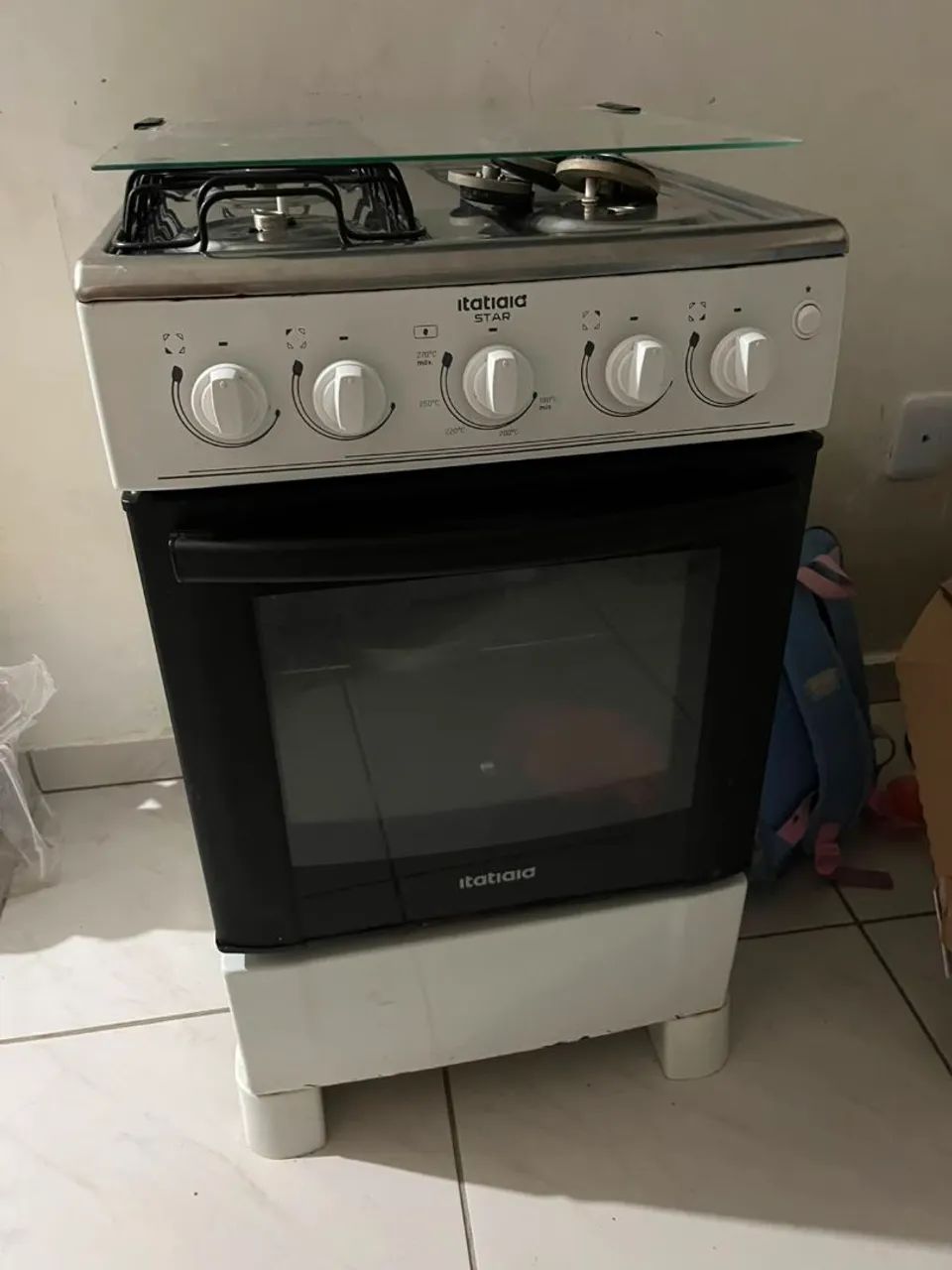 Fogão usado sem defeito