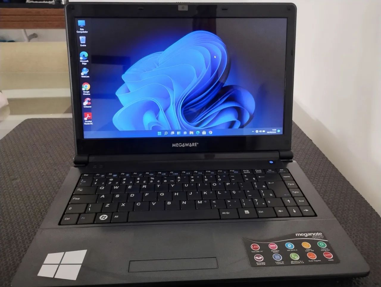 Notebook Megaware 4129 (Processador i7)