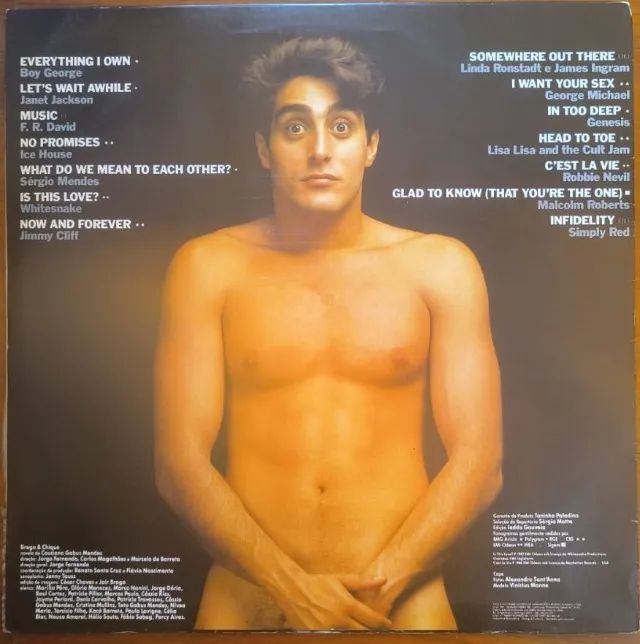 Disco vinil trilha sonora internacional de novela 'Brega&Chique' - Foto 2