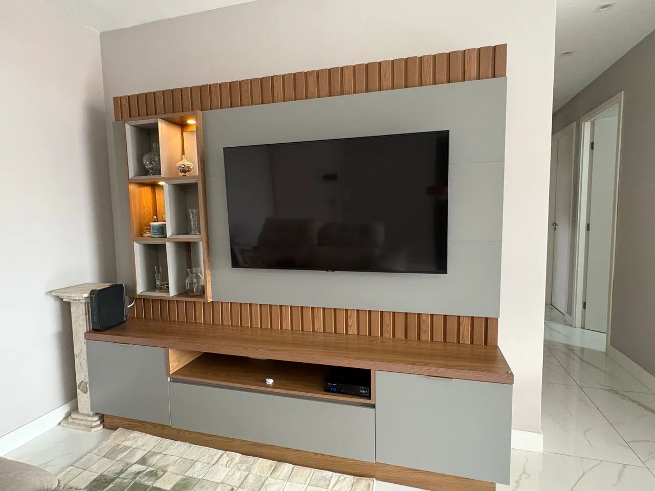 Rack com painel ripado  - Foto 3