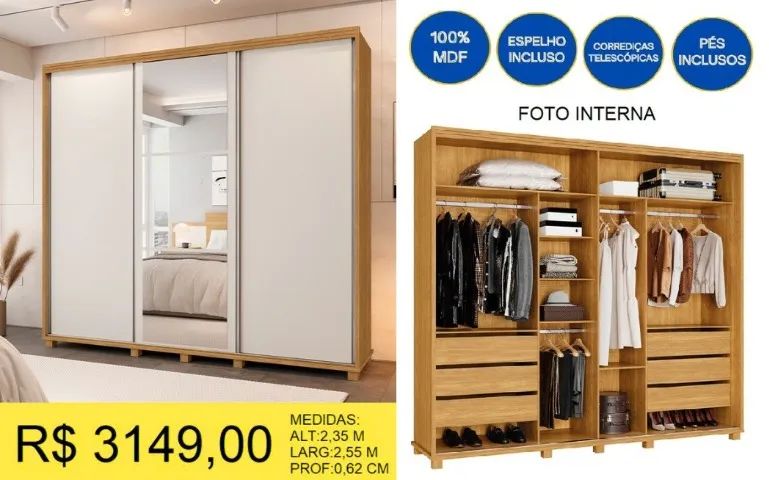 ROUPEIRO CASAL A PRONTA ENTREGA
