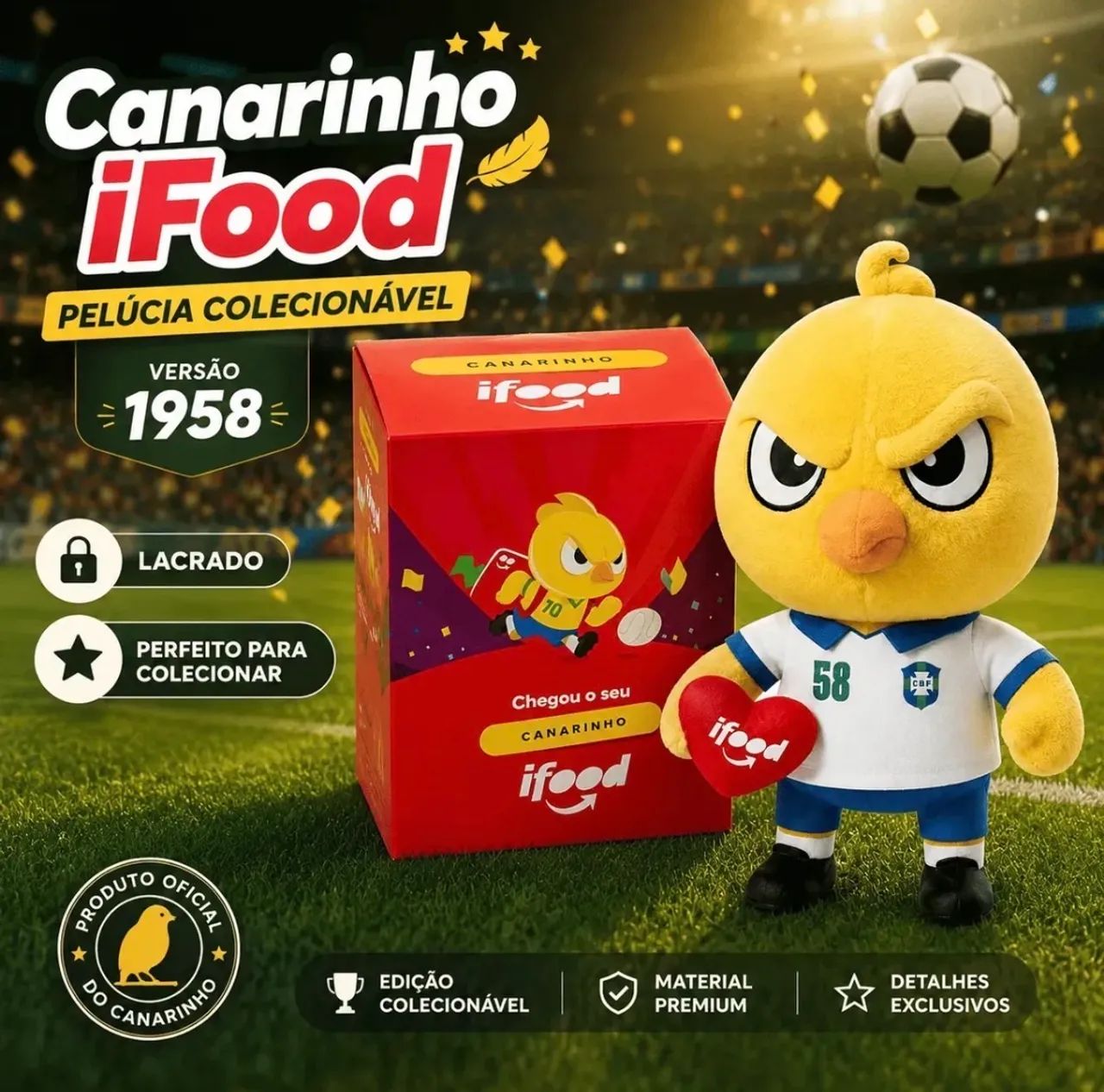 Canarinho Copa 94  - Foto 4