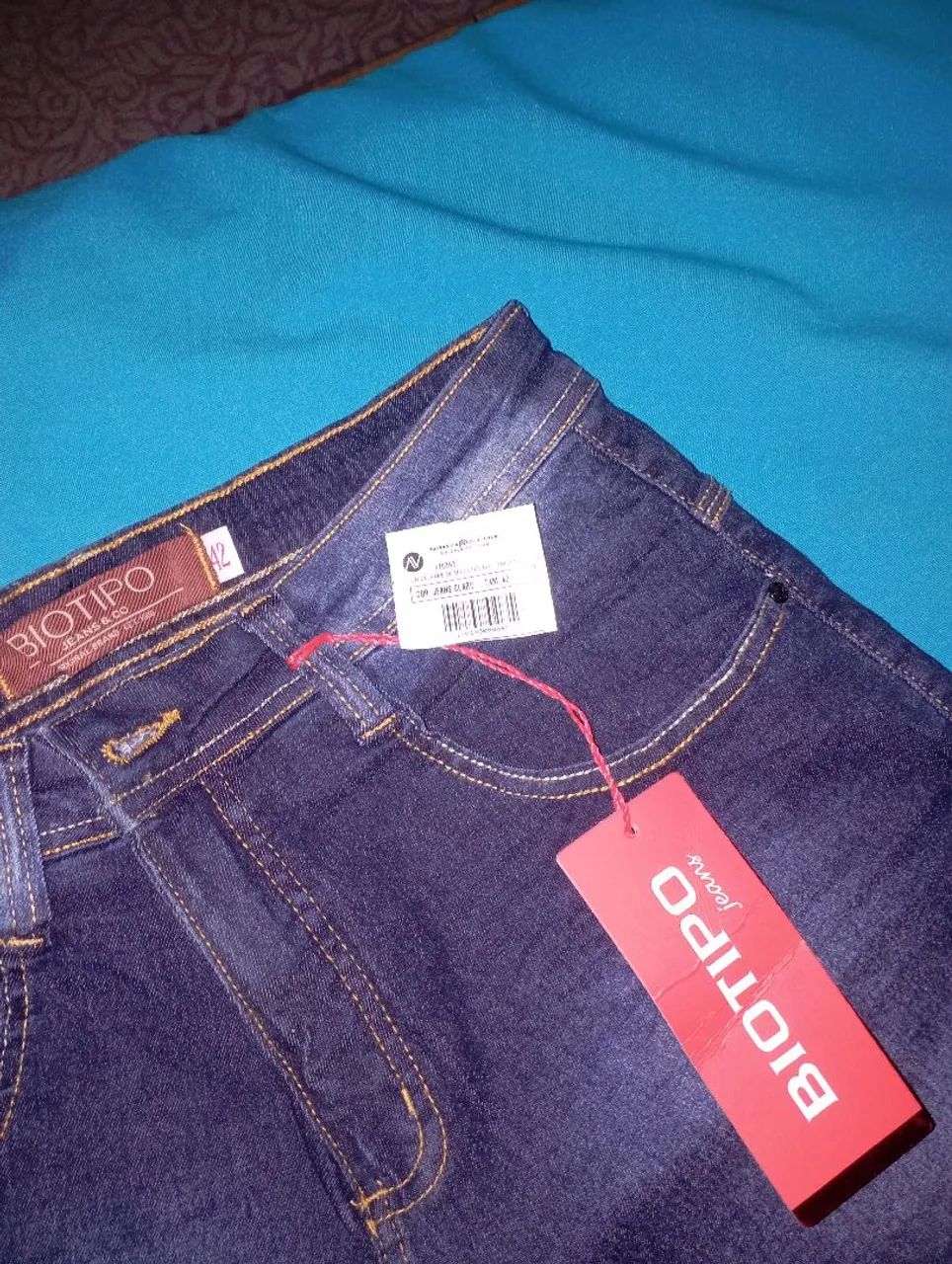 Calça jeans masculina  - Foto 3