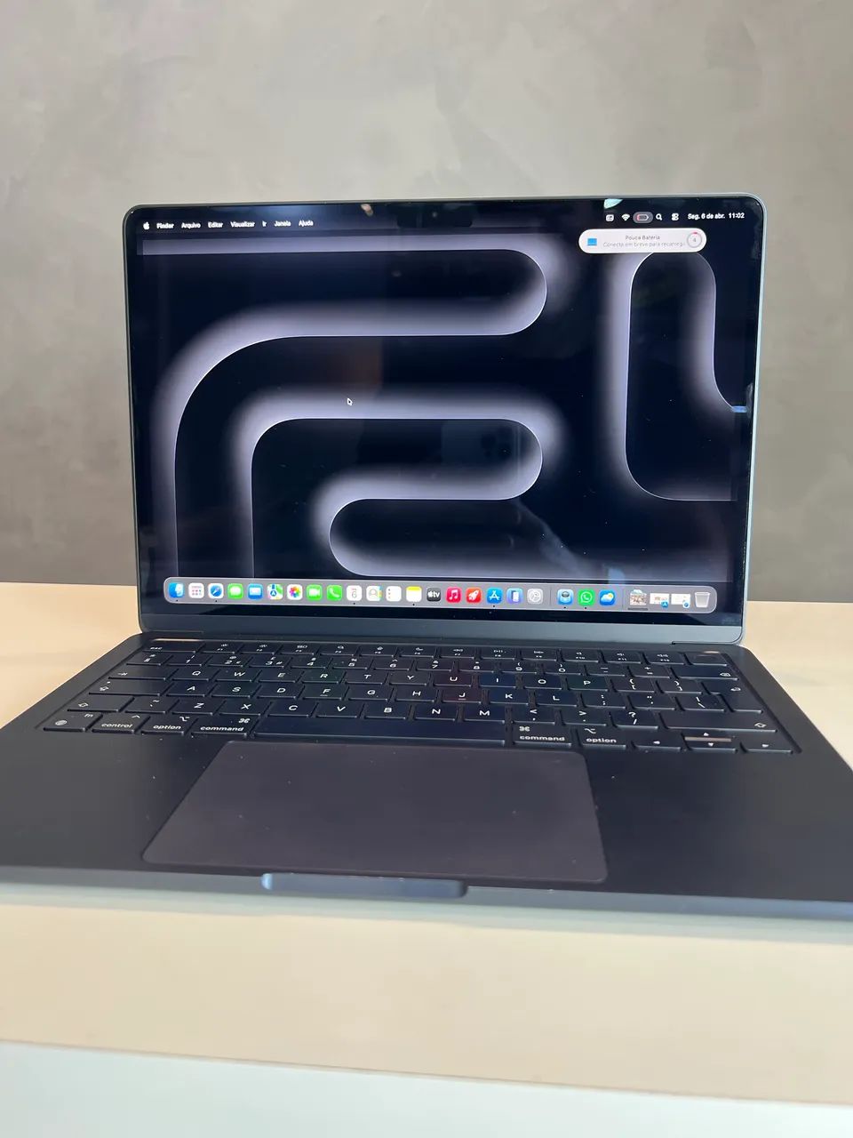 MacBook Air M2 256gb 8gb midnight (95% 6 meses de garantia