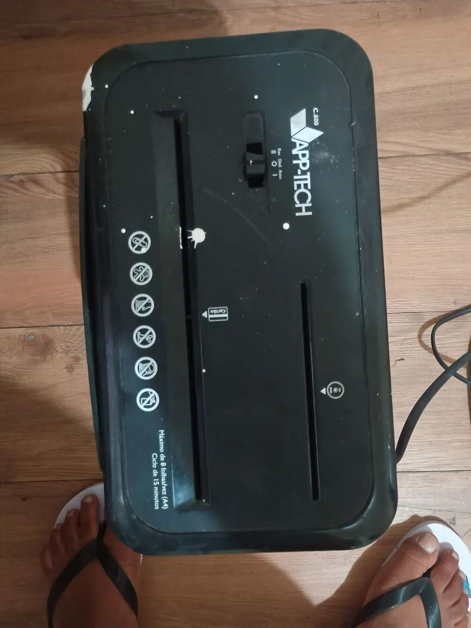 Fragmentadora de papel