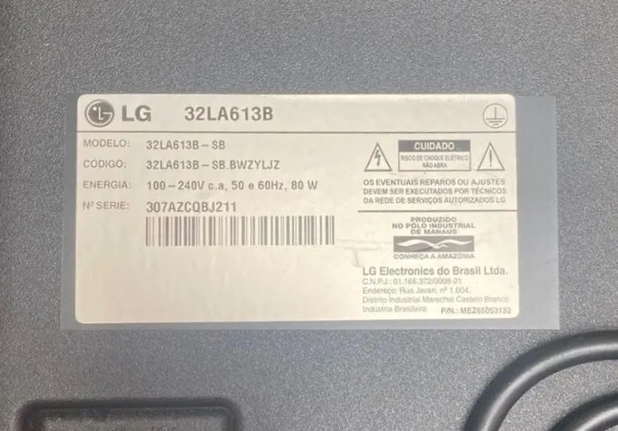 TV LG 32 Polegadas - Tela com Defeito - Foto 3