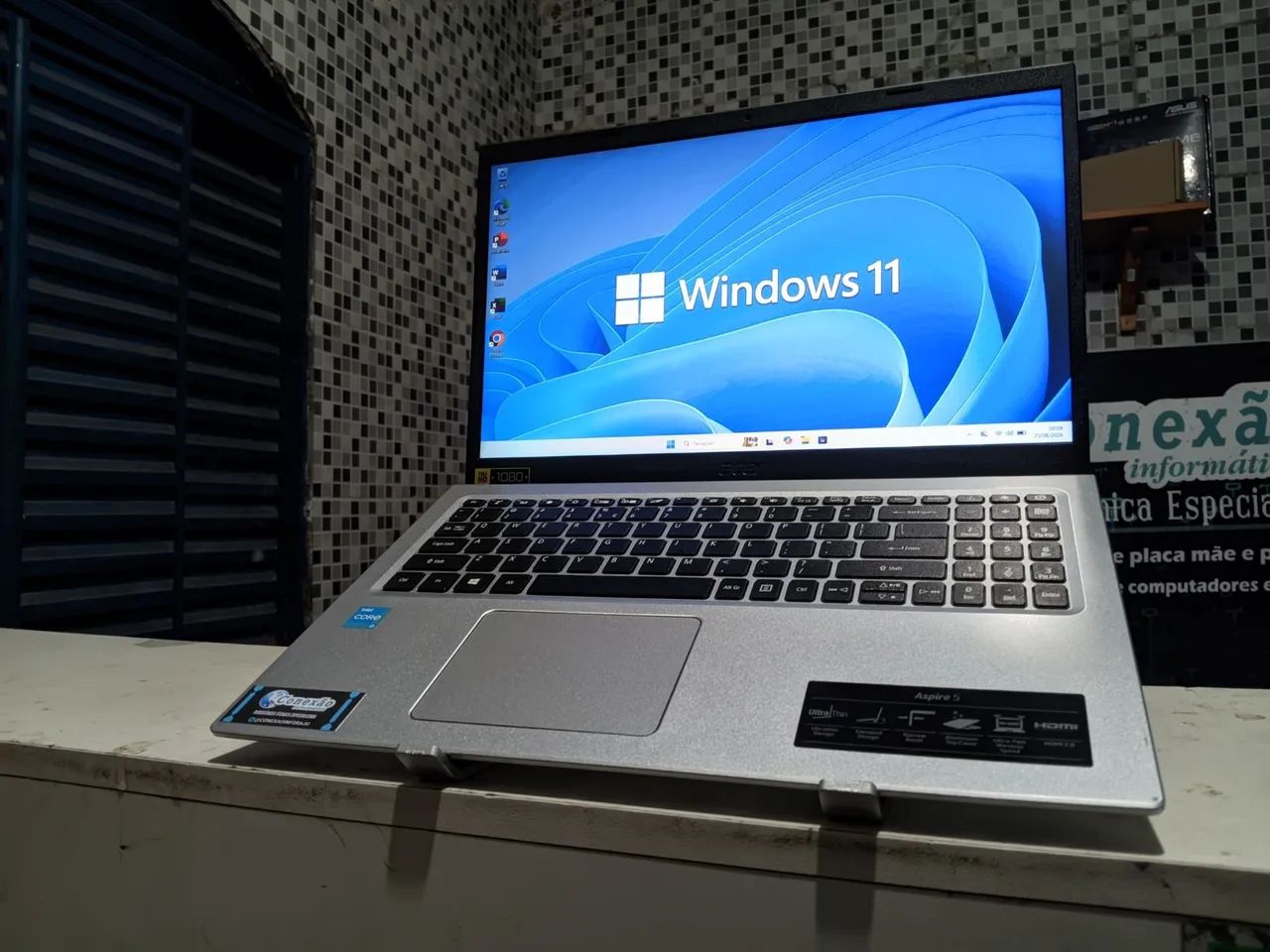 Notebook Acer Aspire 5 Alumínio Core i3 11° Ger (A pronta entrega) - Foto 3