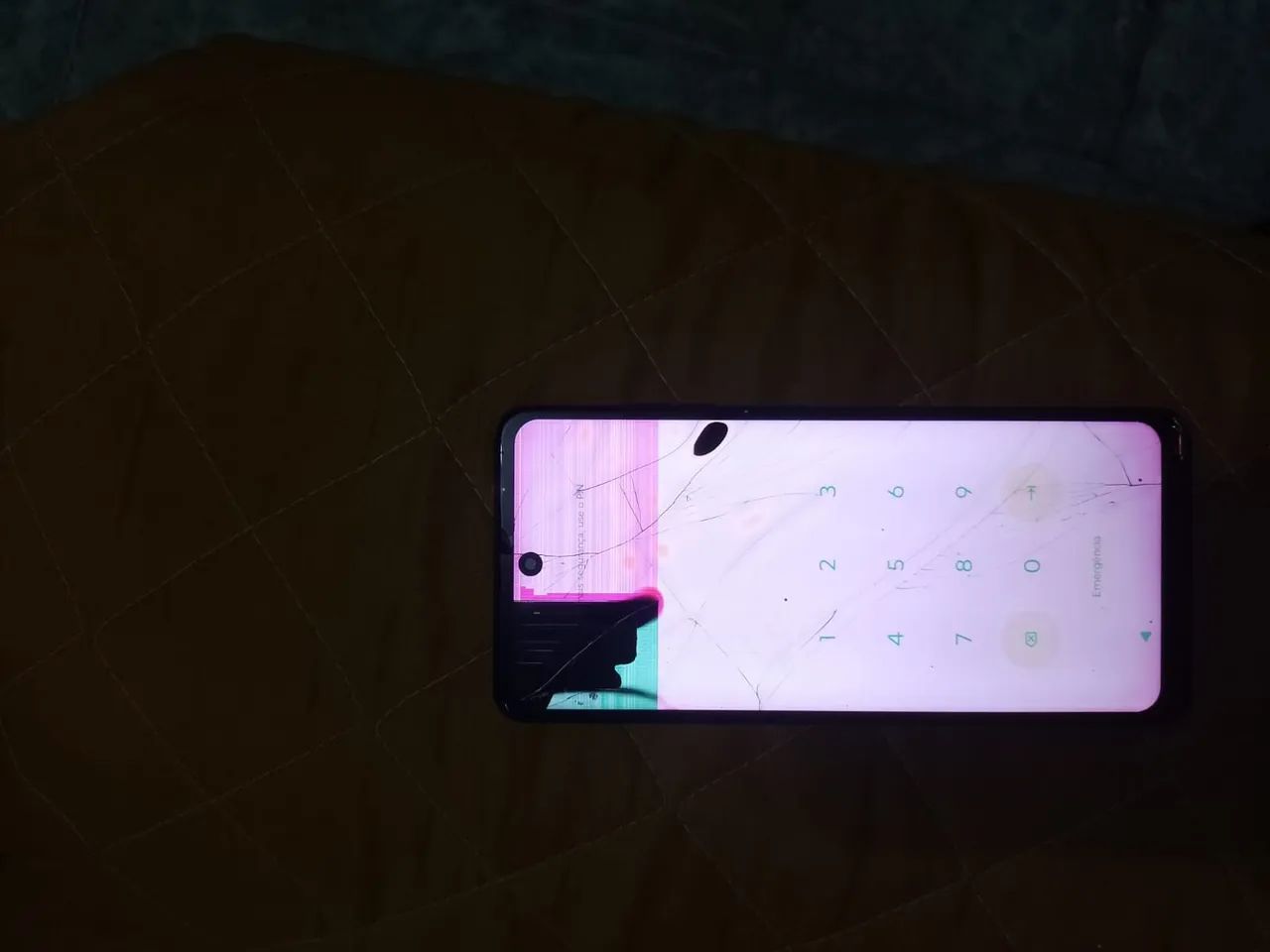 Celular G04s Tela Quebrada - Foto 3