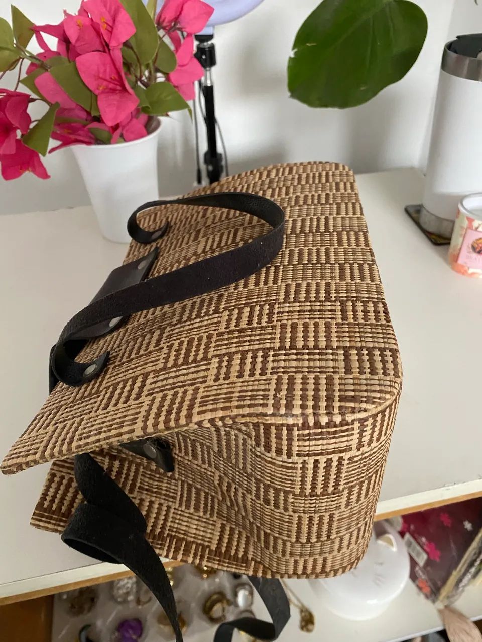 Bolsa de palha  - Foto 2