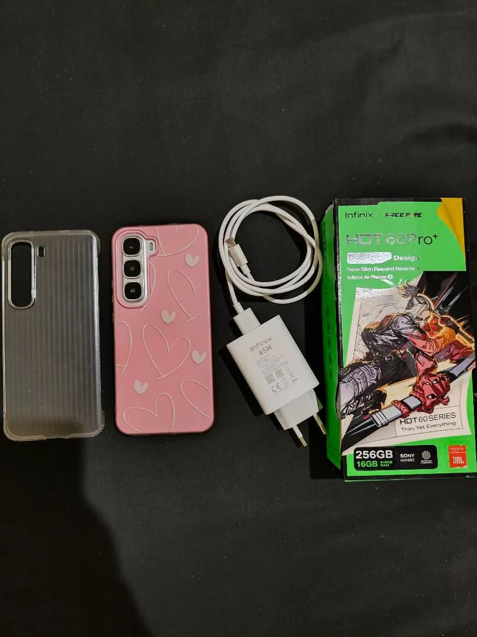 Infinix hot 60 Pro Plus 256g 16 de ram 