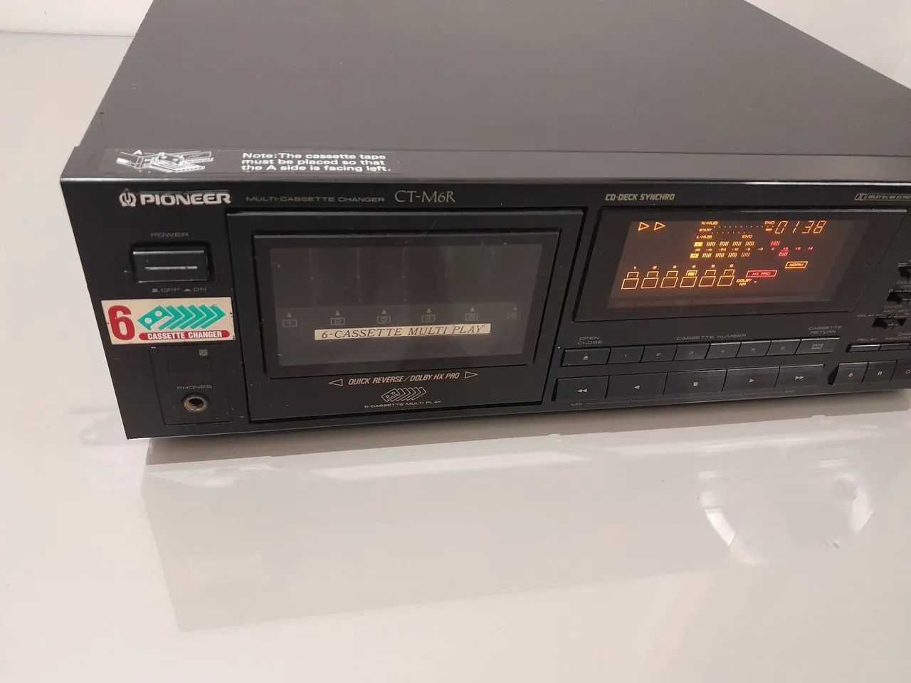 Tape Deck Pioneer CT-M6R - Foto 4