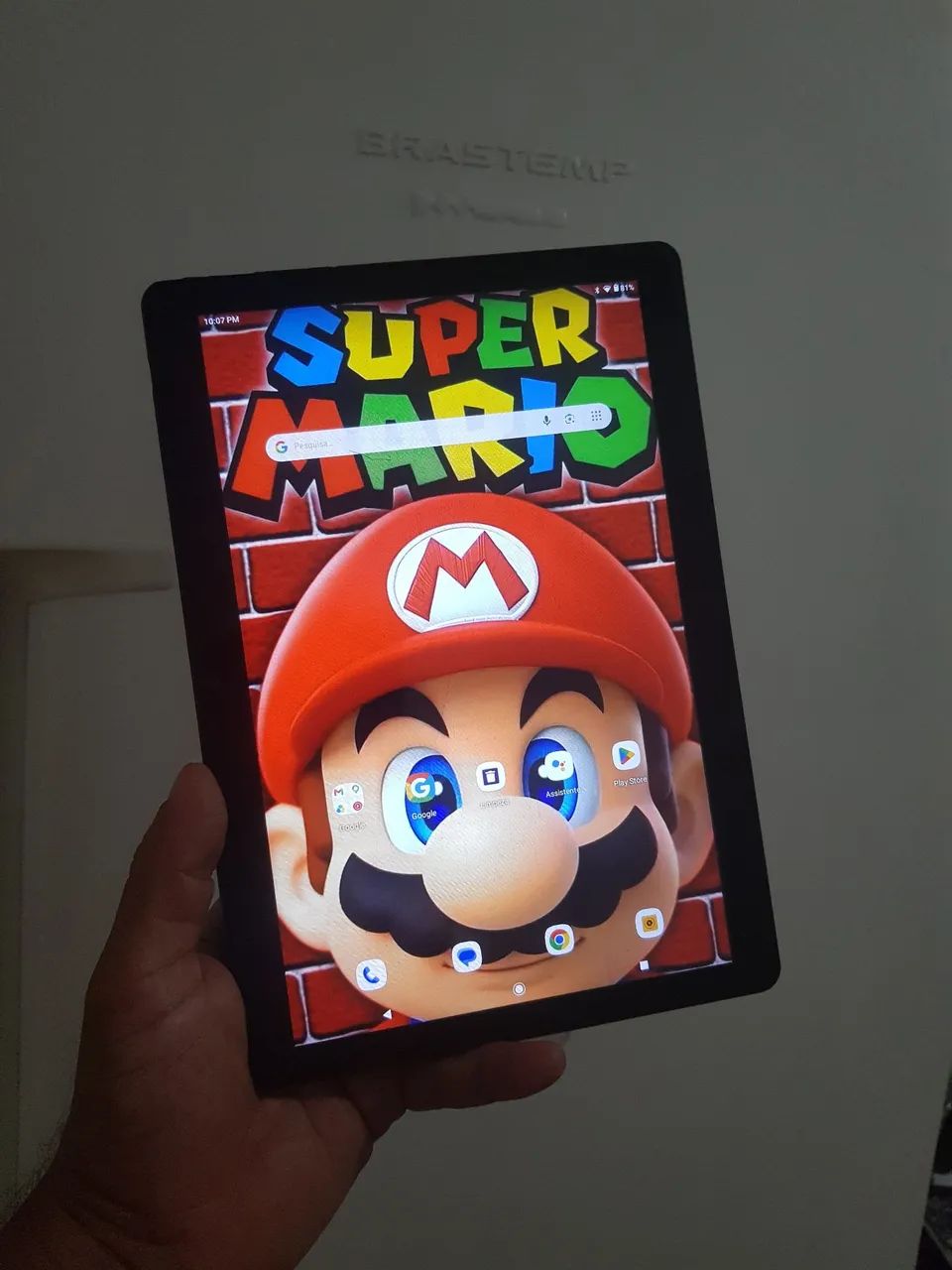 Tablet Multilaser top grandão + cabo 