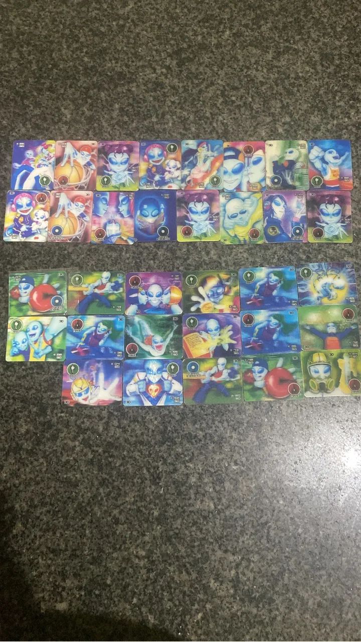 Tazos Conecção Alien