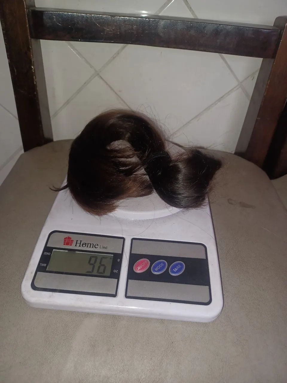 VENDO CABELO HUMANO VIRGEM 30cm 100 GRAMAS - Foto 3