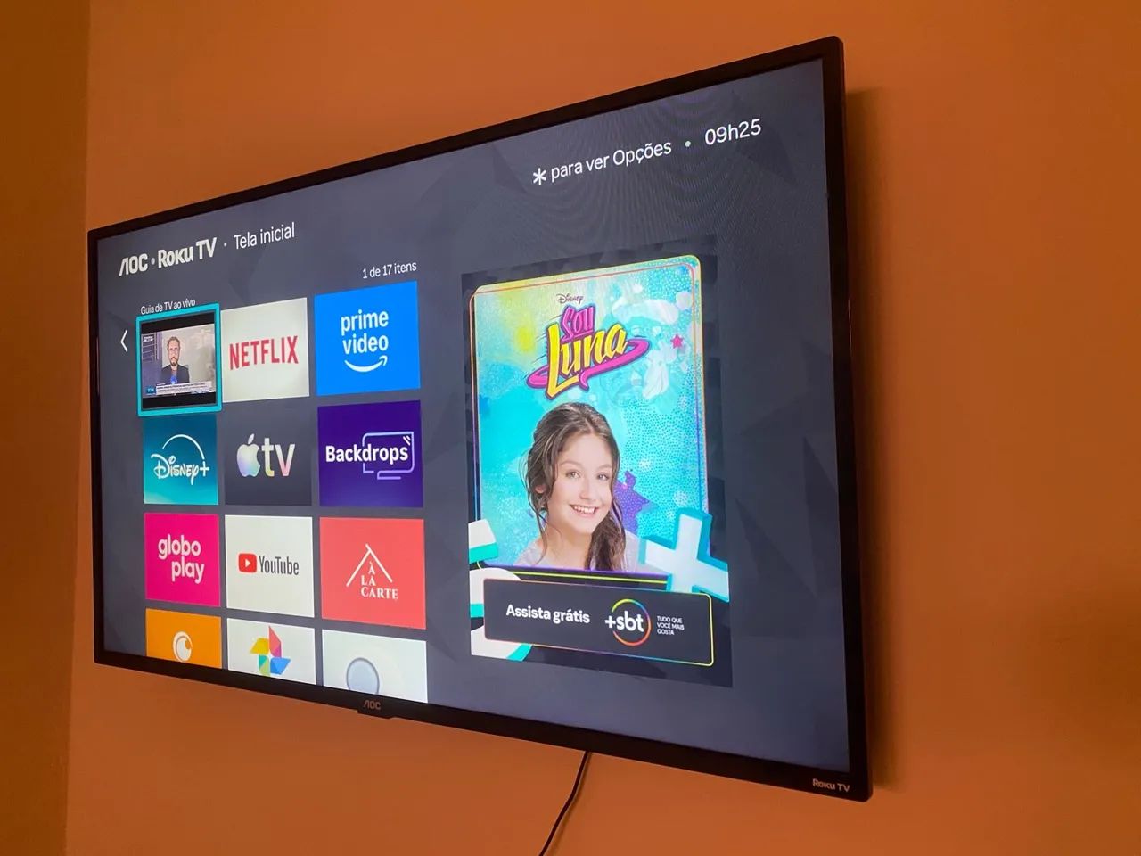 Vendo smart tv 43 polegadas.