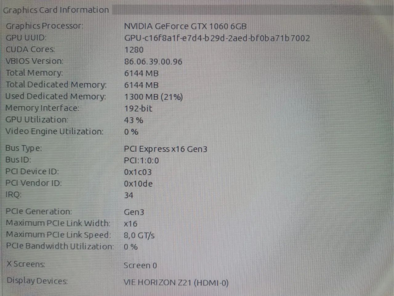 GTX 1060 6GB GDDR5X - Foto 2