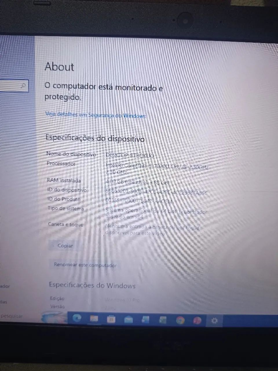 Notebook Acer com nvme de 256 - Foto 3