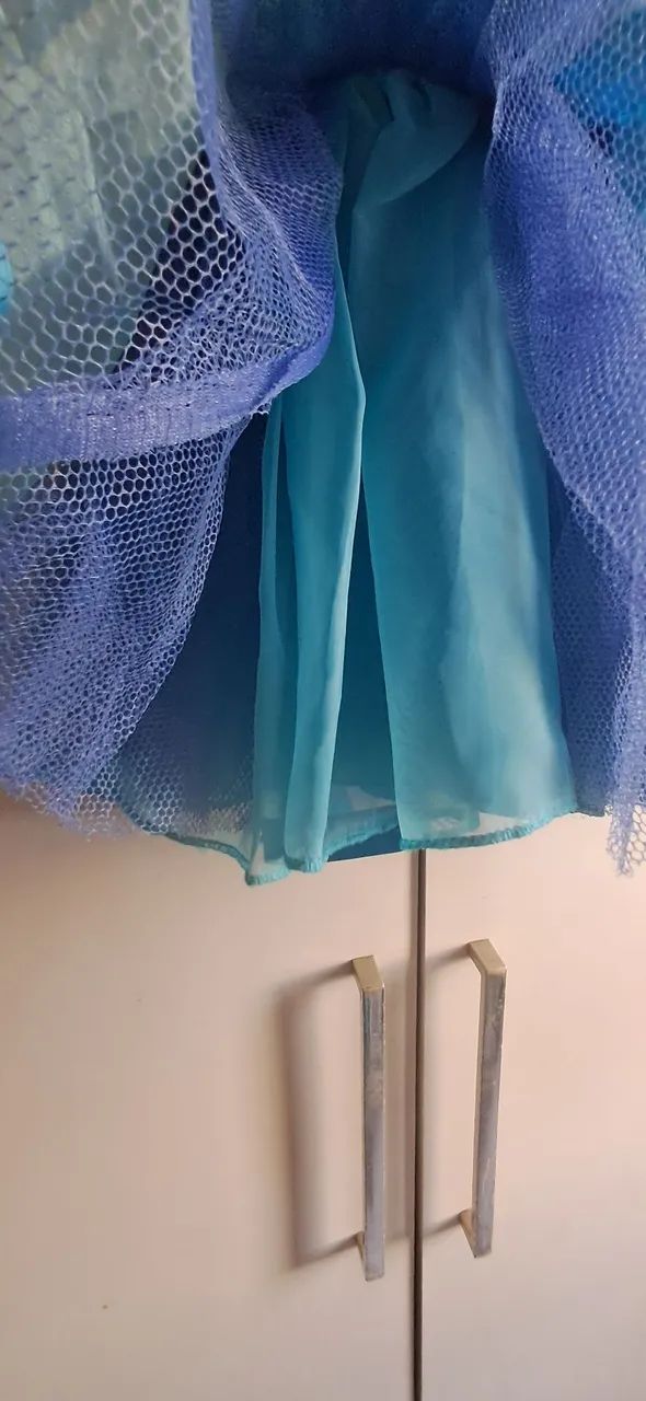 Vestido azul infantil - Foto 5