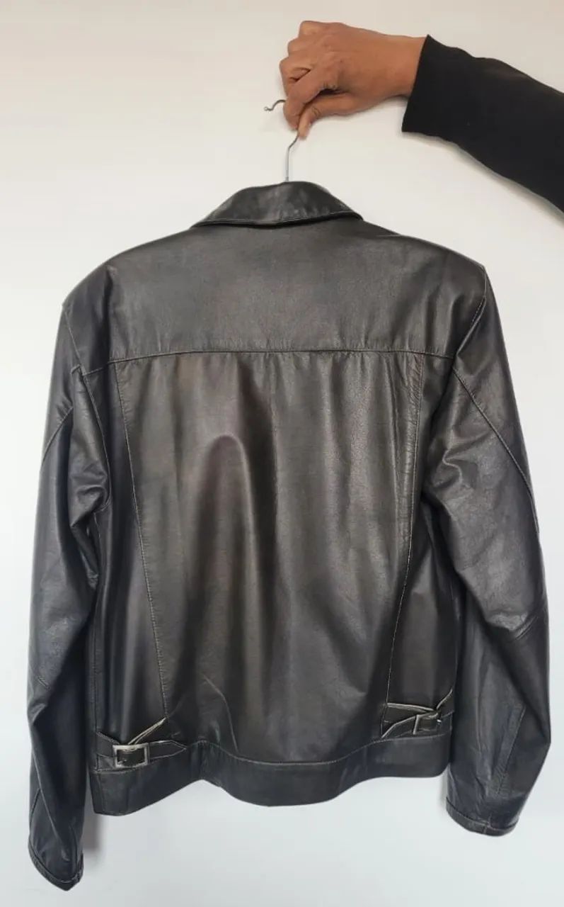 Jaqueta de Couro Masculina da Buffalo Couro - Foto 4