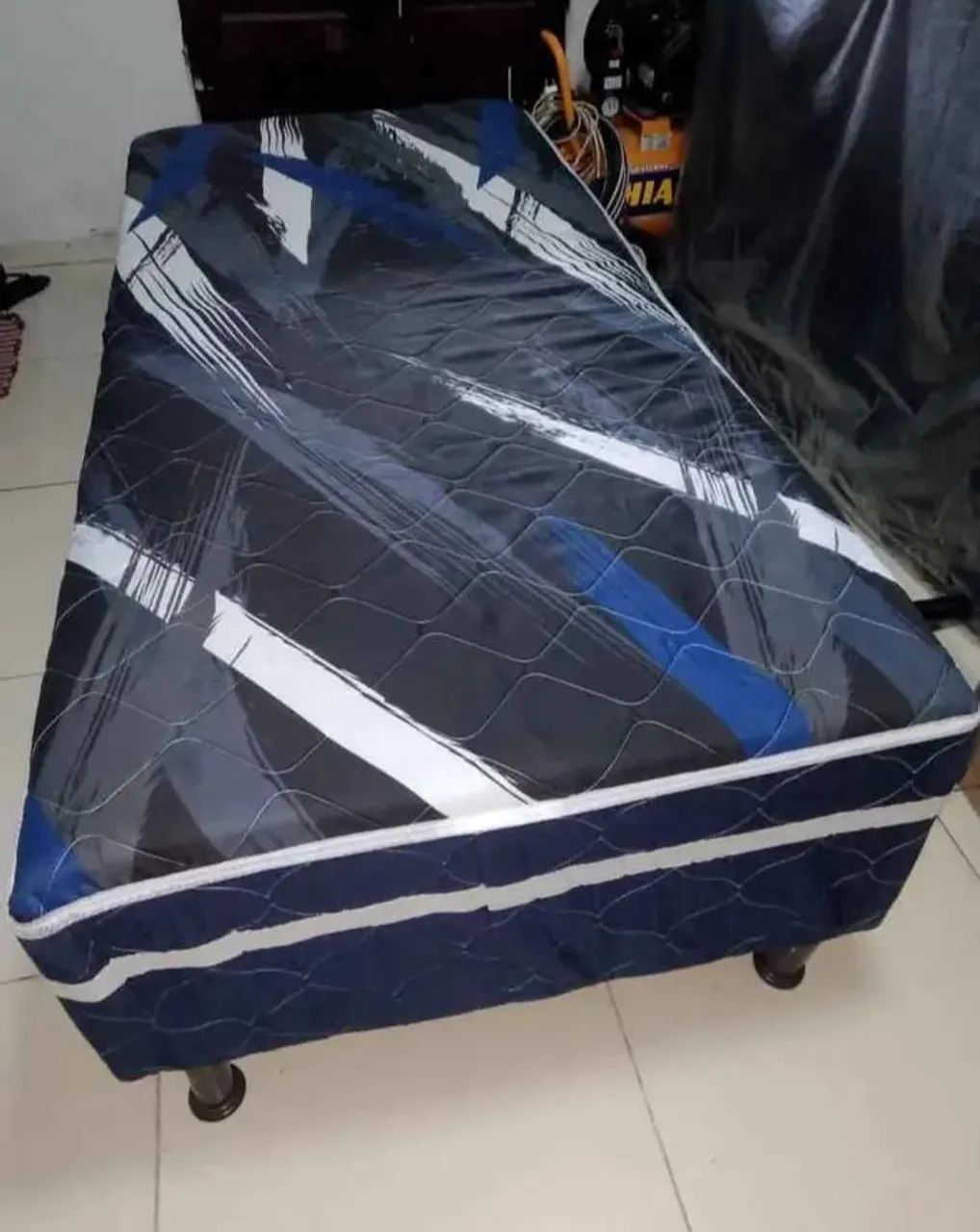 Cama box solteirão da fábrica 