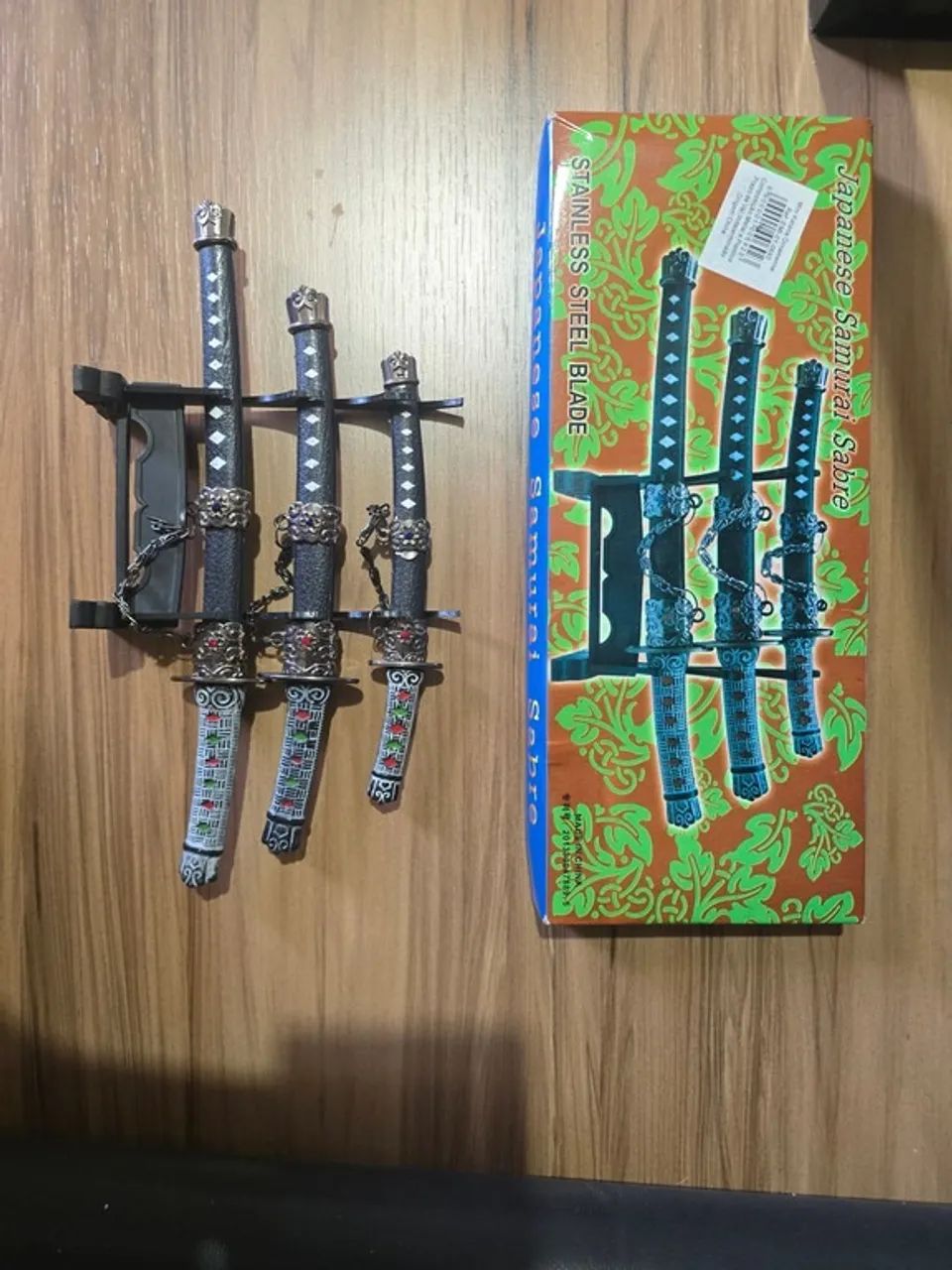 Mini Katanas de Enfeite - Foto 2