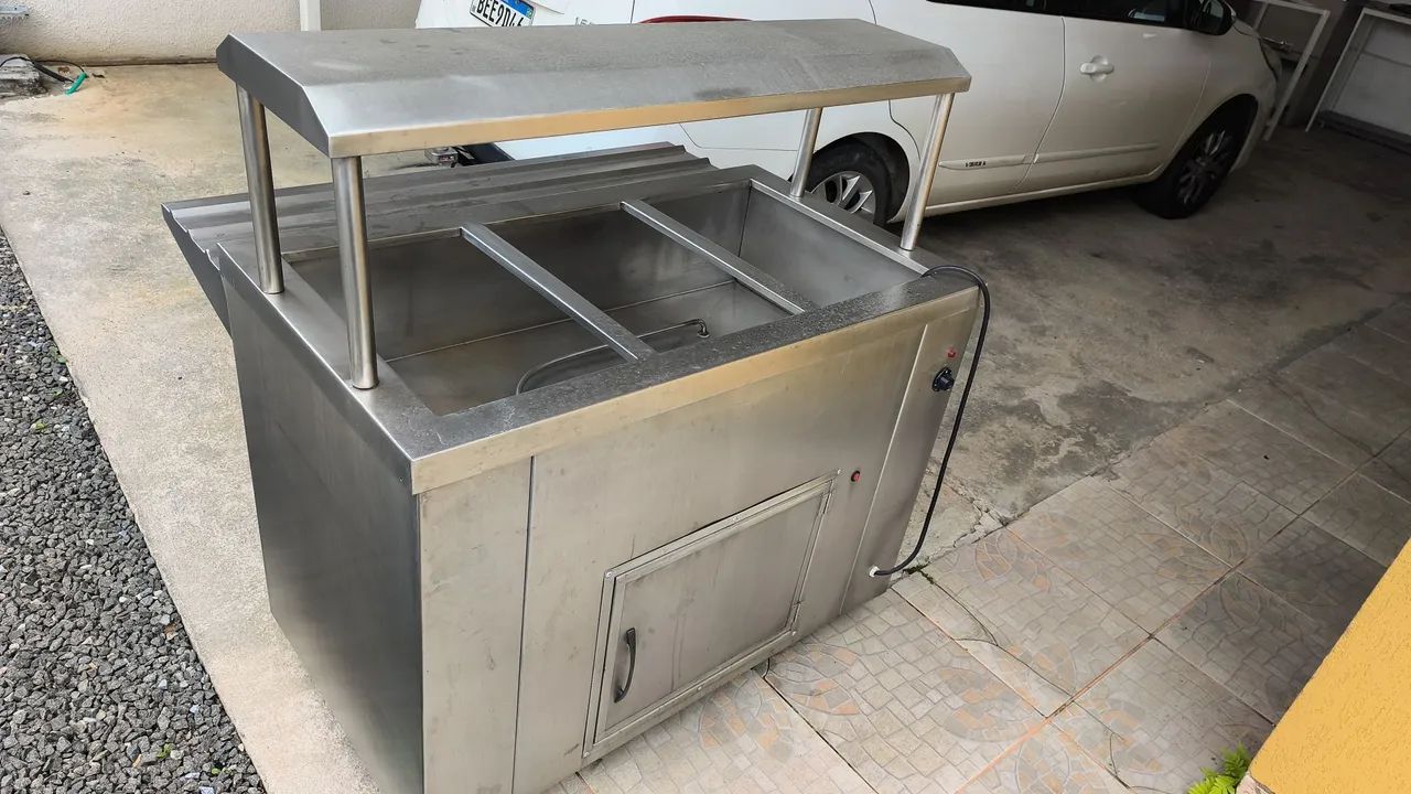 Balcão inox aquecido  - Foto 2