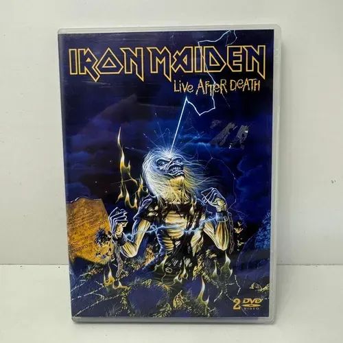 Dvd Iron Maiden - Live After Death Duplo 1985-LACRADO. - DVD, Blu