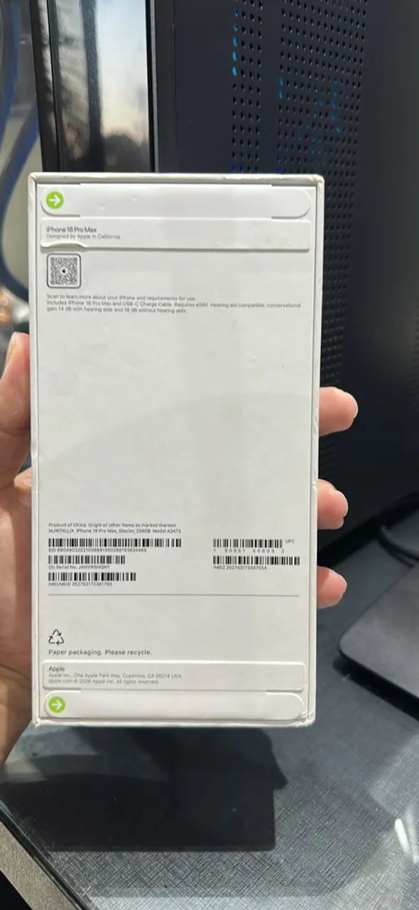 18 pro max Glaciar 256gb - Foto 4