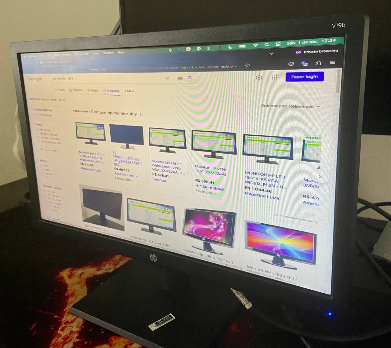 Monitor barato 