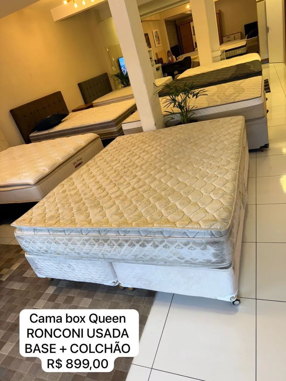 Box QUEEN SIZE Ronconi - entregamos hoje 
