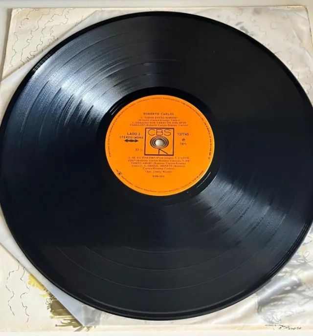 LP VINIL Roberto Carlos - 1971 - Foto 5