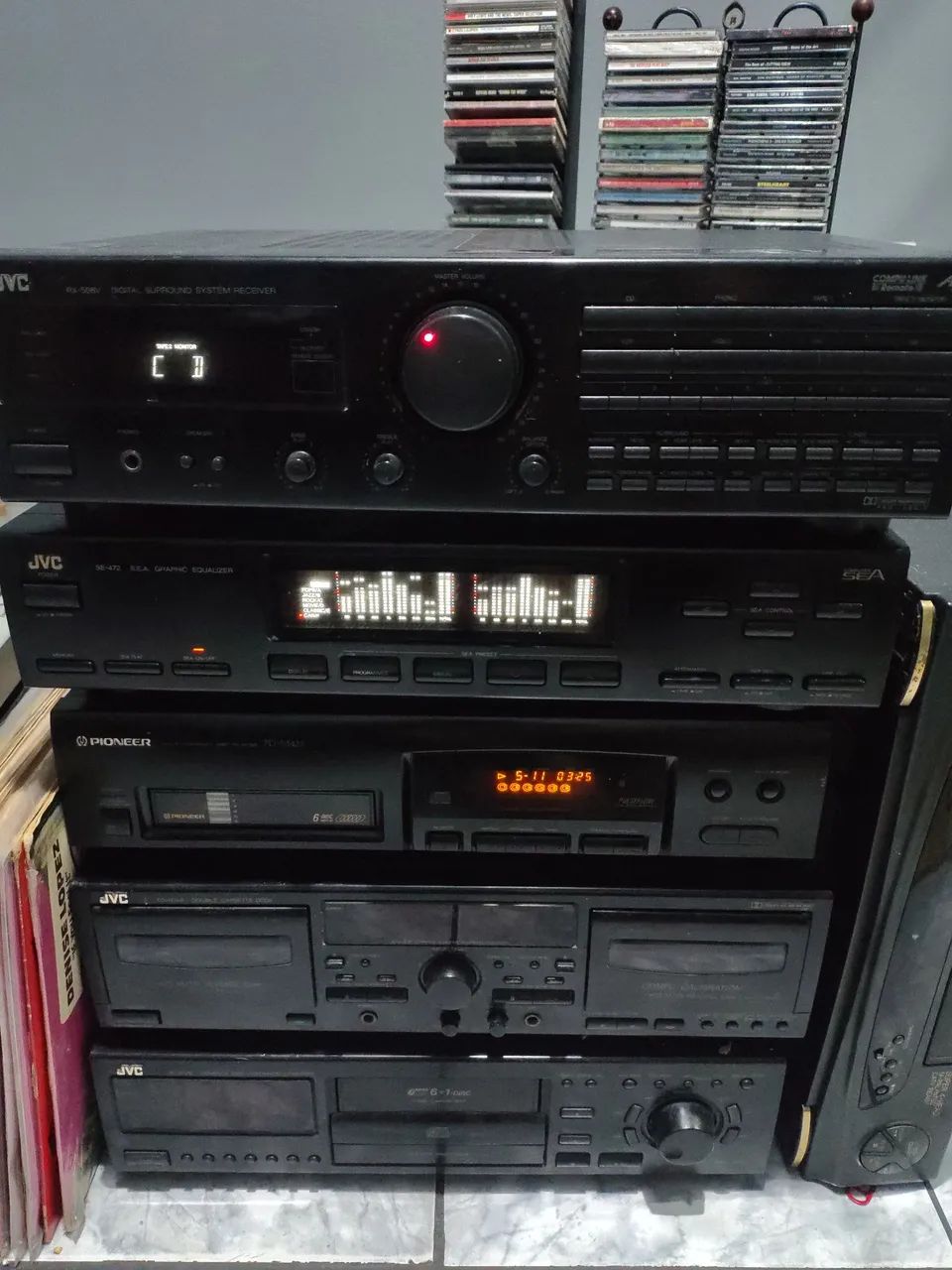 Receiver JVC RX 508 X