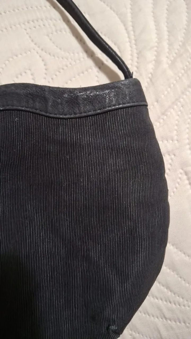 Bolsa preta vintage  - Foto 2