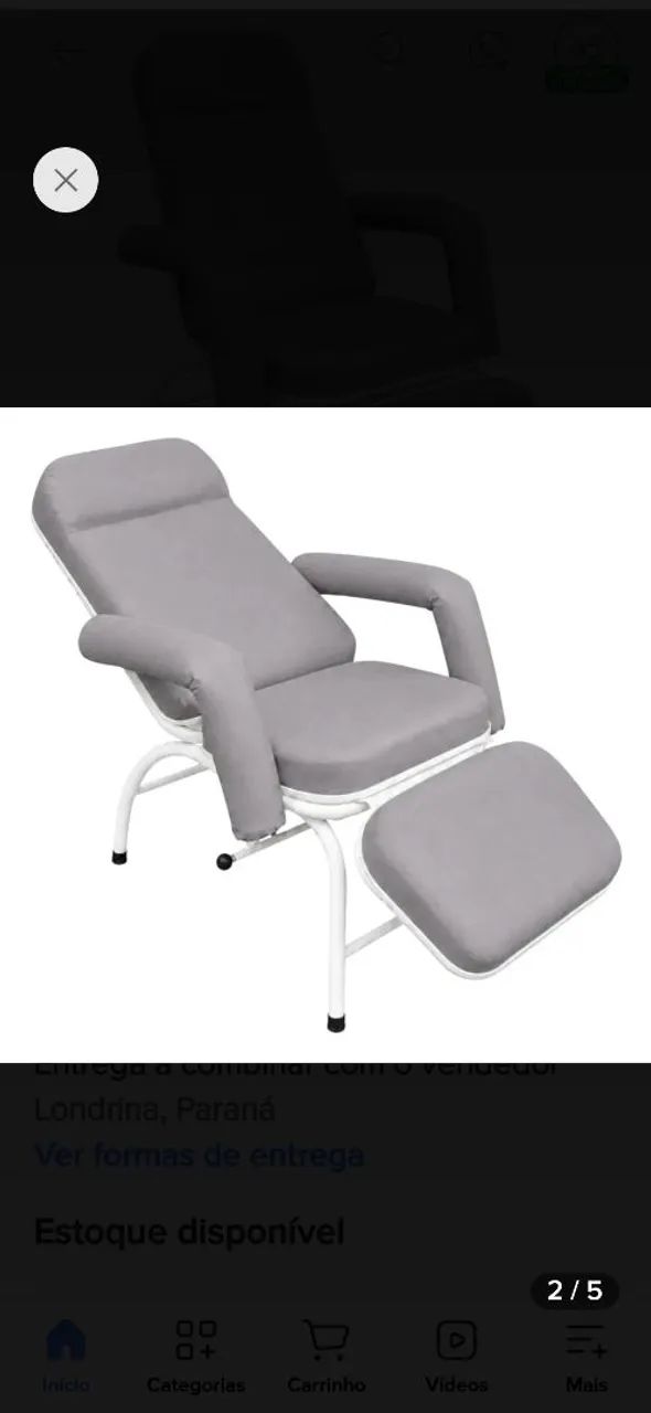Poltrona Hospitalar Reclinavel - Foto 2