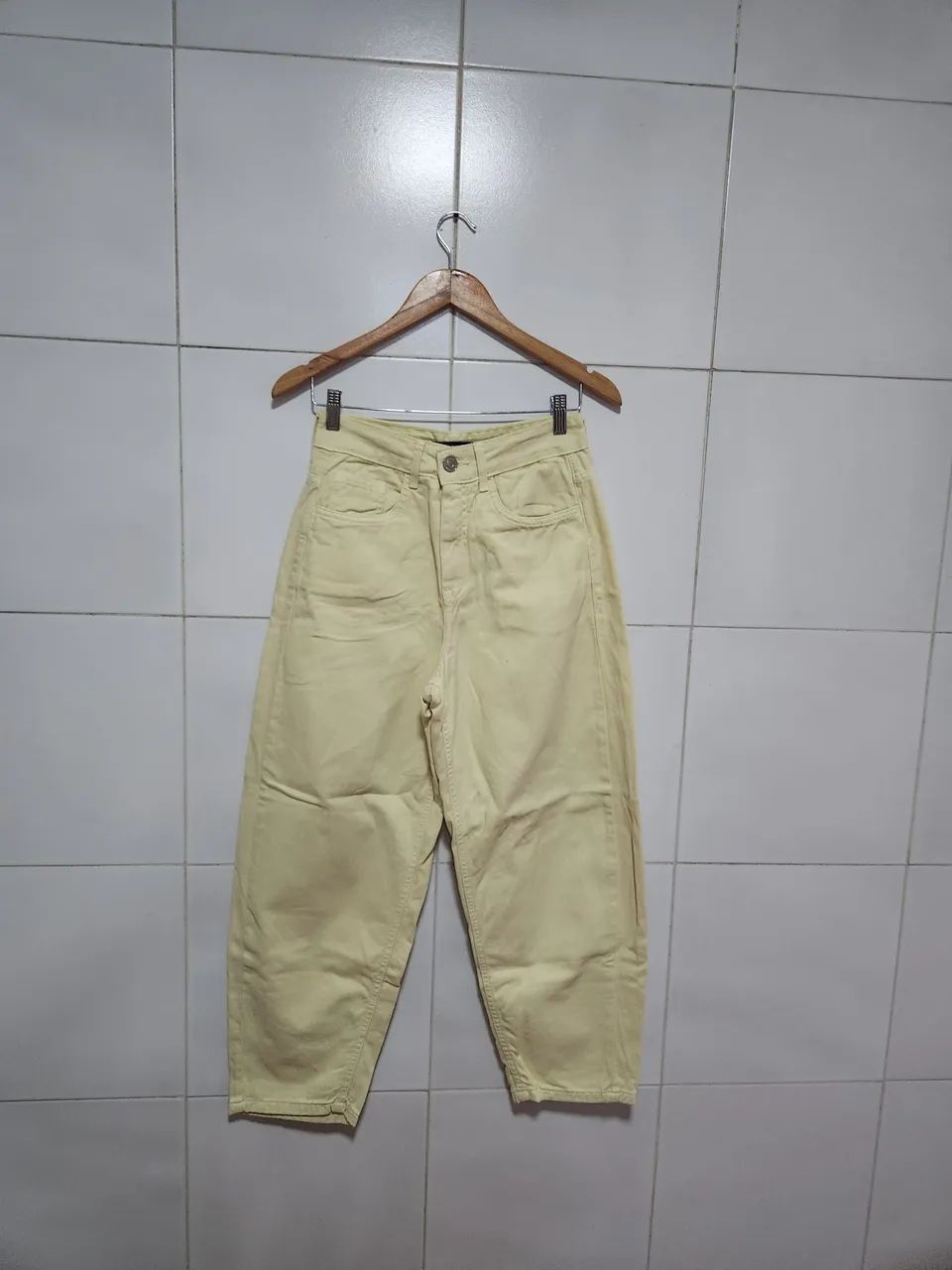 Calca jeans barrel 36