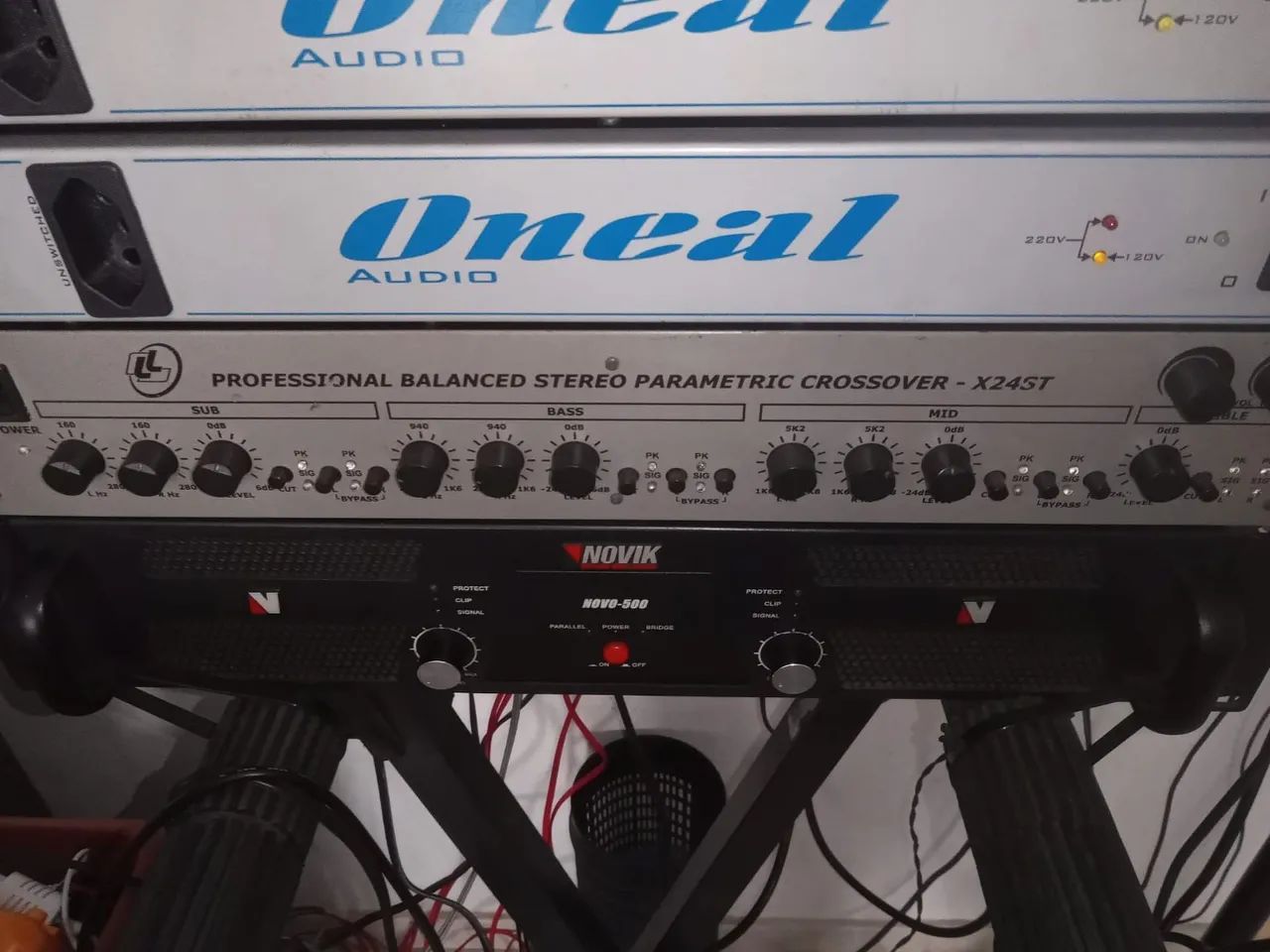Crossfader 4 canais 